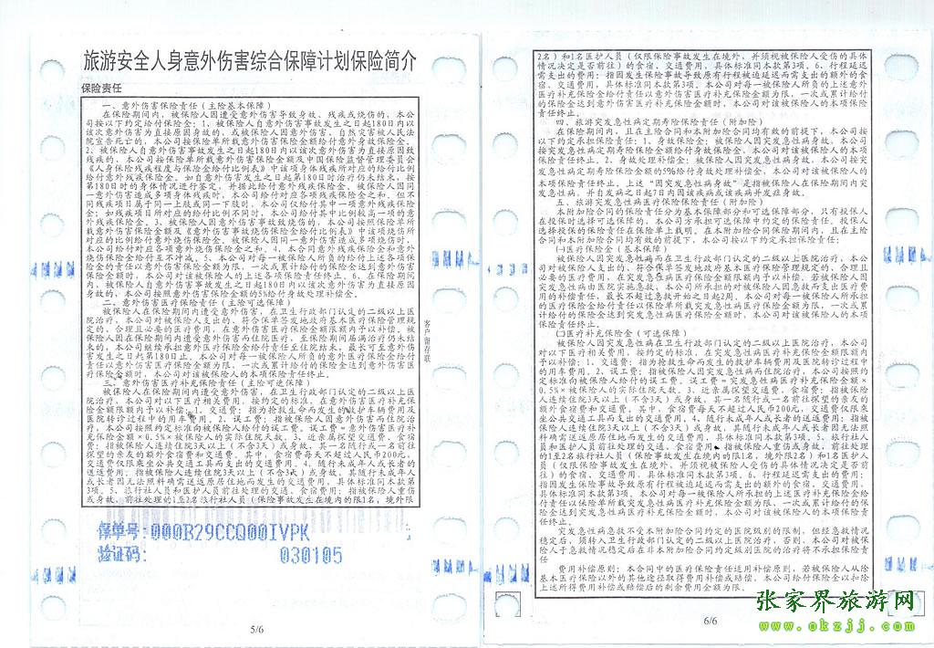 張家界旅游意外保險(xiǎn)單說(shuō)明-3
